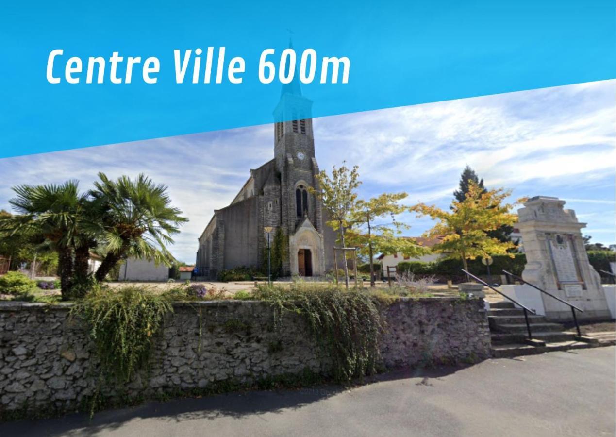 Maison Christy, Spacieux, Calme Avec Jardin Ondres Bagian luar foto